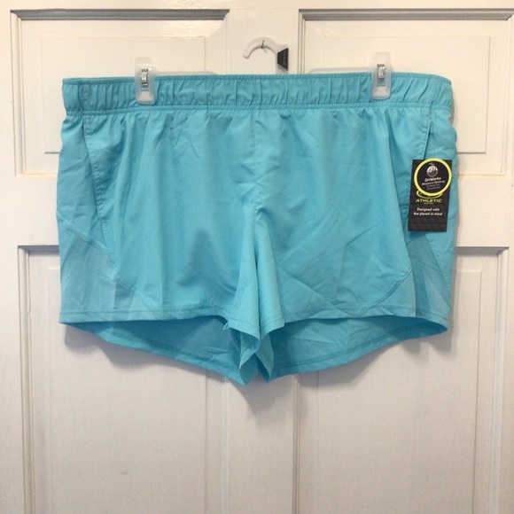 Athletic Works Women's Plus Size Light Blue Core Running Shorts Size XXXL (22) - Picture 5 of 8